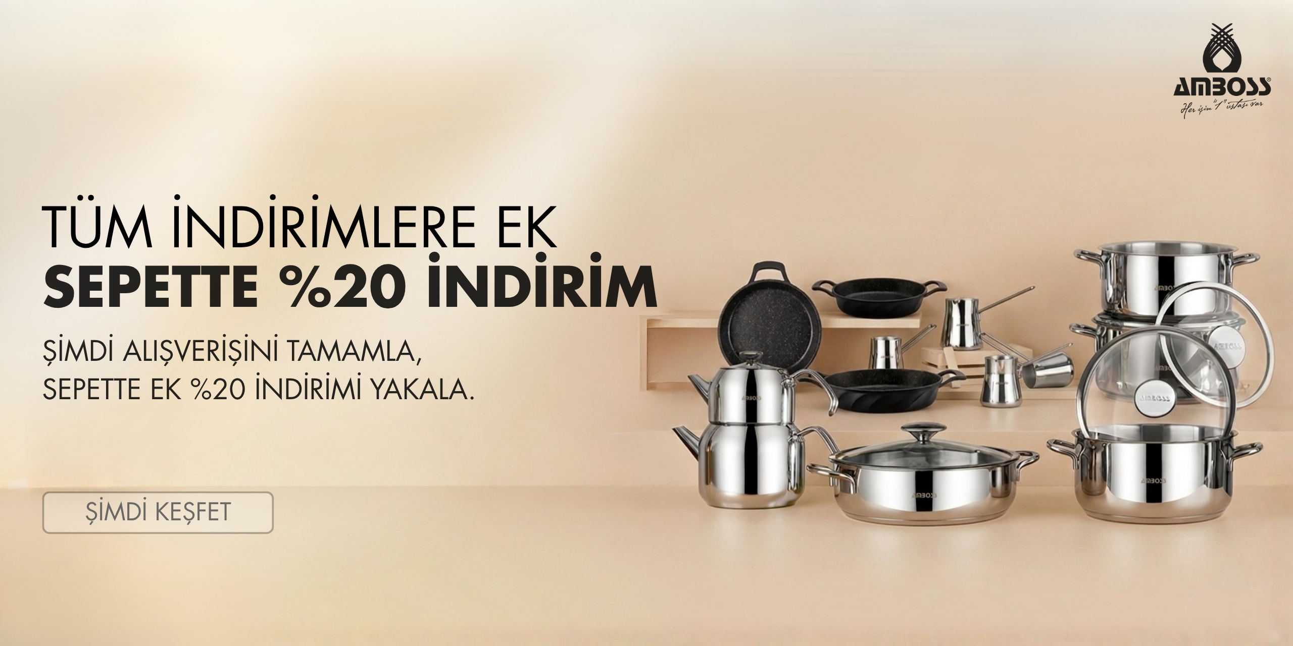 Sepette % 20 İndirim