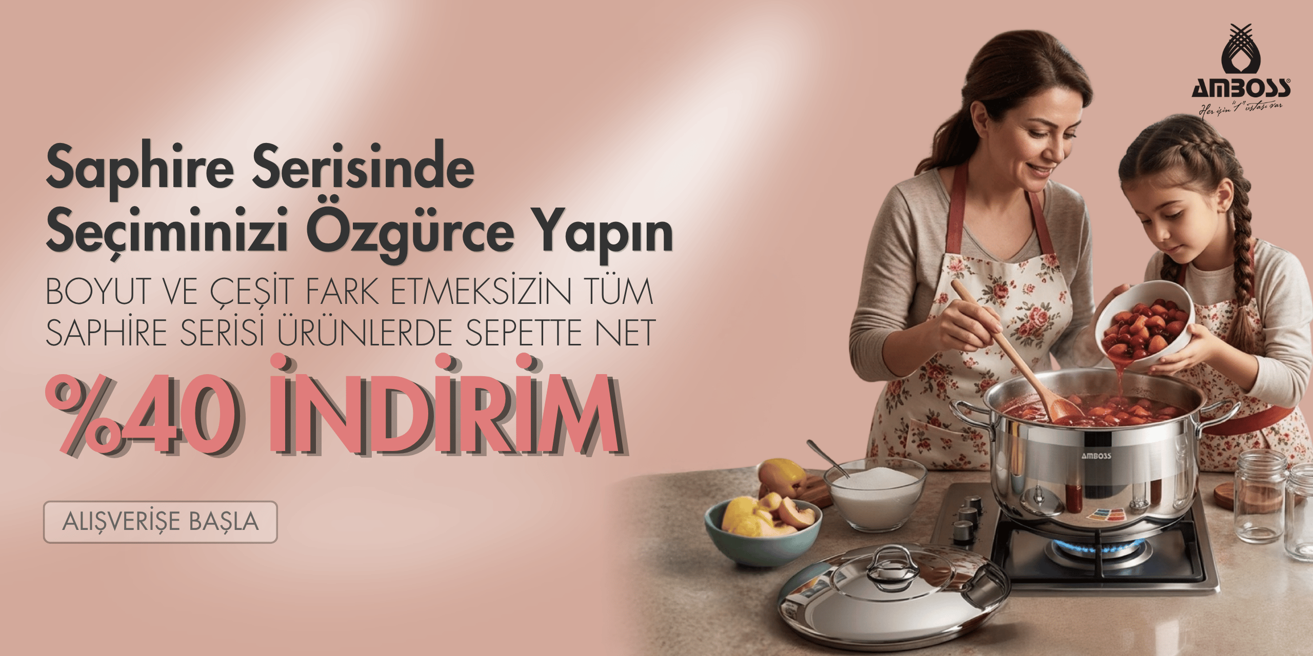 Saphire Serisinde % 40 İndirim !