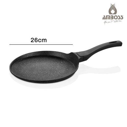 Amboss Mocca Granit Kaplama Krep Tavası 26 cm