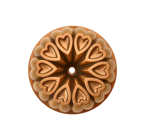 Amboss Ametist Titanyum Kaplama Döküm Kek Kalıbı - Sarı