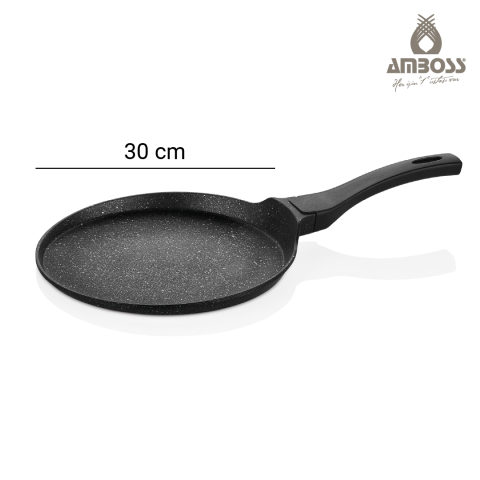 Amboss Mocca Granit Krep Tavası 30 cm