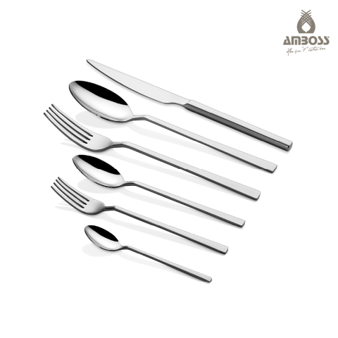 Amboss Lumix  36 Parça 6 Kişilik  Paslanmaz Çelik Çatal Kaşık Bıçak Takımı