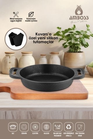 Amboss Larin 24 Cm Tava - 18 Cm Sahan Seti