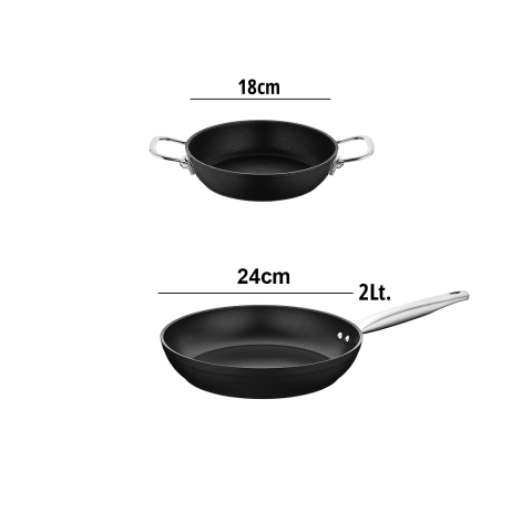 Amboss Larin 24 Cm Tava - 18 Cm Sahan Seti