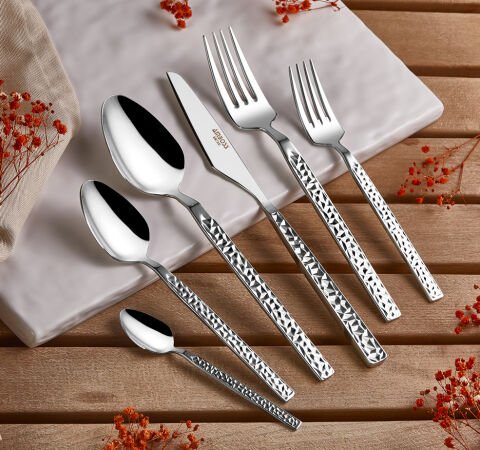 Amboss Crystal 72 Parça Paslanmaz Çelik Çatal Kaşık Bıçak Seti