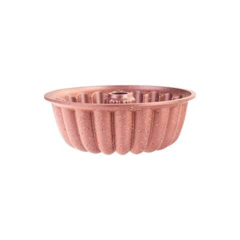 Amboss Alya Döküm Kek Kalıbı Yanmaz Yapışmaz - Pink 26 cm