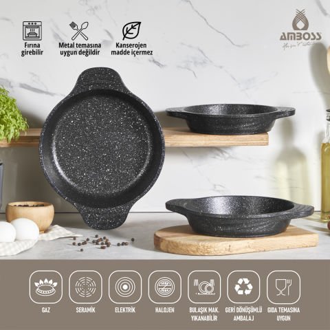 9 Parça Desigram Black Fatso Tencere Seti Ve Odin Sahan Seti