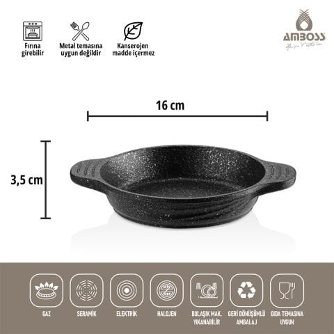 9 Parça Desigram Black Fatso Tencere Seti Ve Odin Sahan Seti