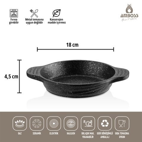 9 Parça Desigram Black Fatso Tencere Seti Ve Odin Sahan Seti