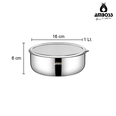 Amboss Prime 6 Parça Paslanmaz Çelik Saklama Kabı