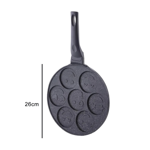 Funny Emoji Pankek Krep Tavası 26 Cm