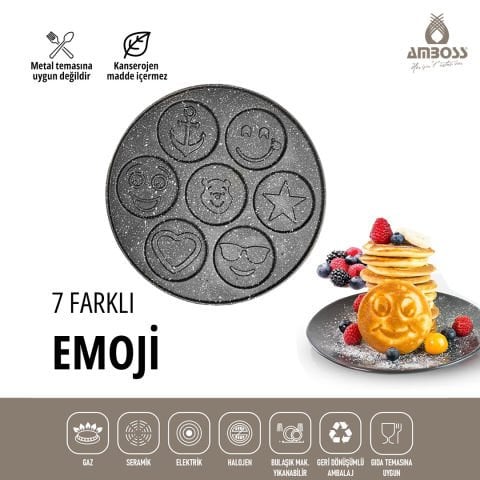 2 Parça Twn Krep Tava & Pankek Tava 26 Cm