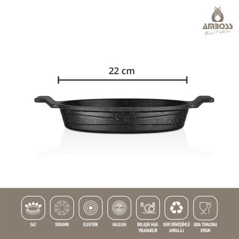 9 Parça Siesta Paslanmaz Çelik Saklama Kabı Sahan Set & Krep Tava