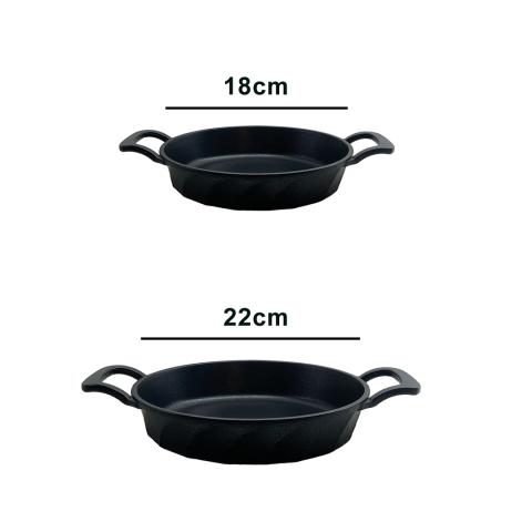 4 Parça Süper İkili Döküm Tava Sahan Seti