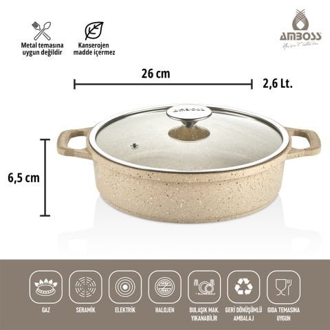 Amboss 9 Parça Lidya Tencere Sahan Seti