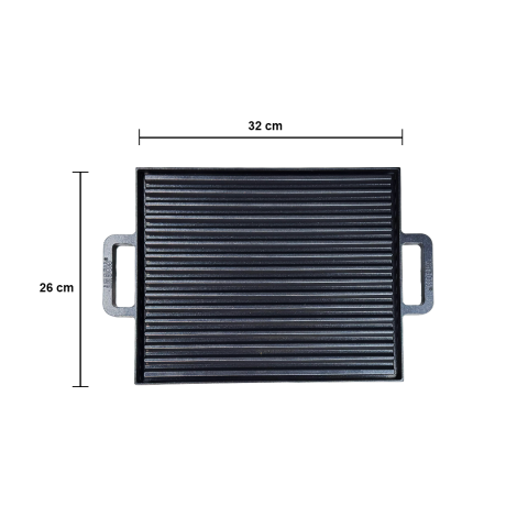 Amboss Neo Döküm Izgara Tavası 26x32 cm