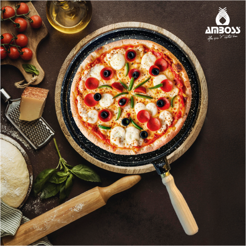 Olivin Döküm Granit Pizza Gözleme Tavası