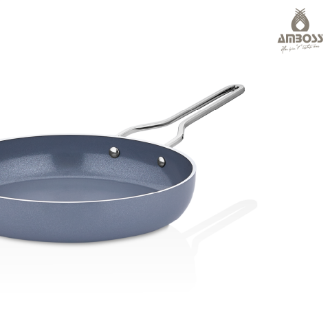 Amboss Sera Nova Yanmaz Yapışmaz Seramik Tava 28 cm – Gri
