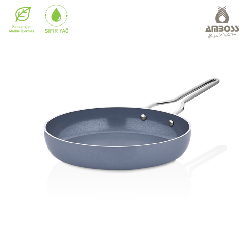 Amboss Sera Nova Yanmaz Yapışmaz Seramik Tava 30 cm – Gri