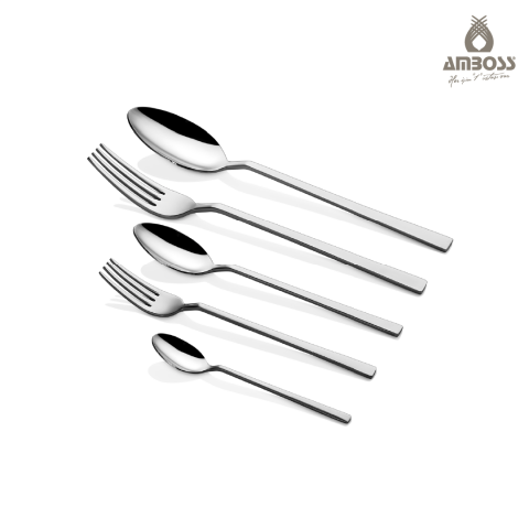 Amboss Lumix 60 Parça 12 Kişilik Paslanmaz Çelik Çatal Kaşık Bıçak Seti