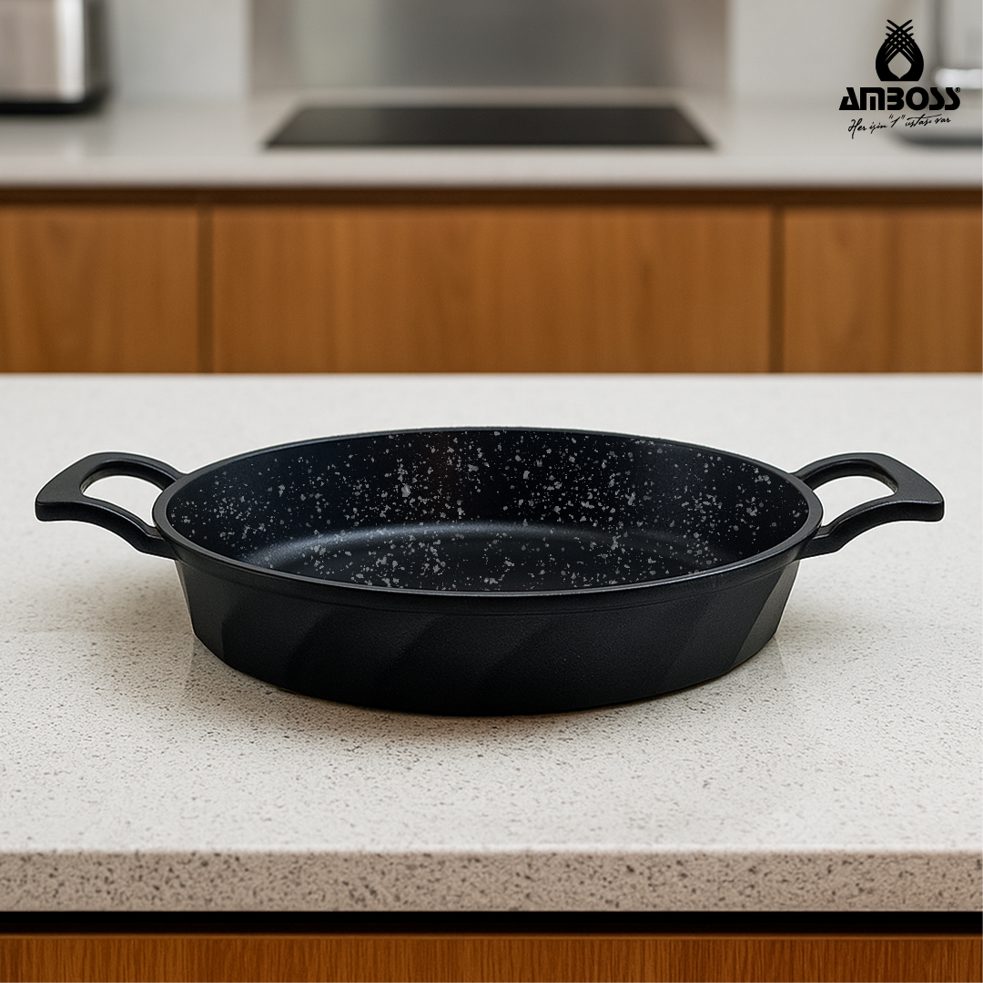 Amboss Vento Yanmaz Yapışmaz Titanyum Kaplama Sahan Omlet Tava 18 cm