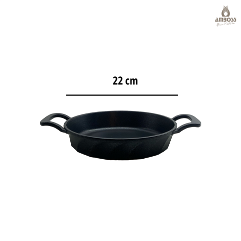 Amboss Vento Yanmaz Yapışmaz Titanyum Kaplama Sahan Omlet Tava 22 cm
