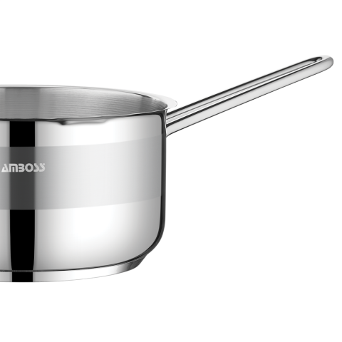 Amboss Saphire Paslanmaz Çelik Tüm Ocaklara Uygun 16 Cm Sosluk Sütlük