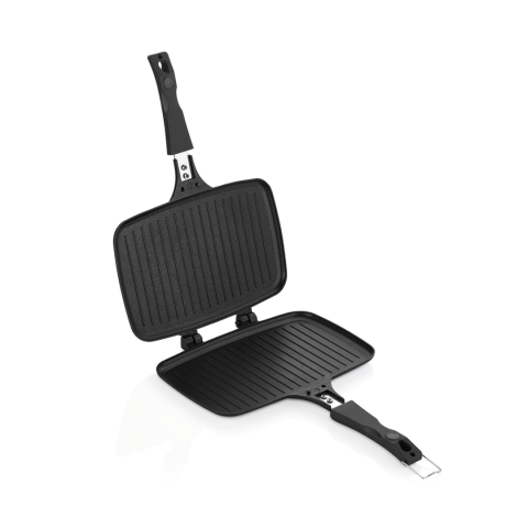 Amboss Vento Döküm Ocak Üstü Tost Makinesi – Kırmızı