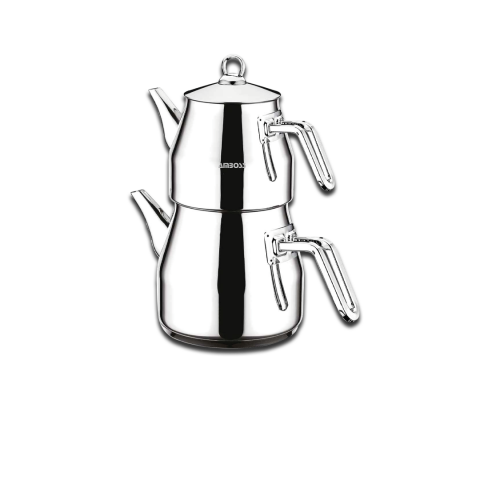 Amboss Steelmax 4 Parça Paslanmaz Çelik Çaydanlık