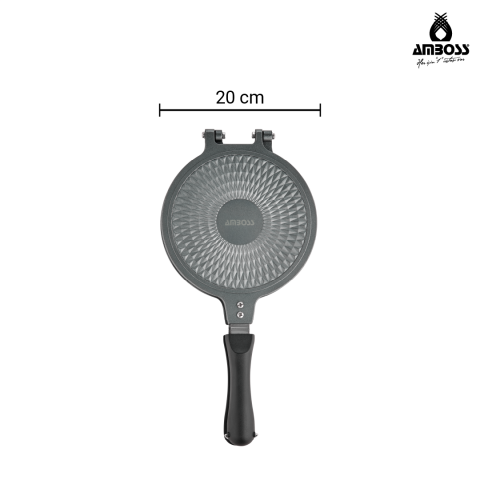 Amboss Kuvars Ocak Üstü Döküm Waffle Tavası 20 cm
