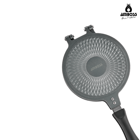 Amboss Kuvars Ocak Üstü Döküm Waffle Tavası 20 cm