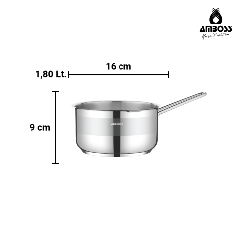 Amboss Ottimo 13 Parça Paslanmaz Çelik Tencere Saklama Kabı Seti