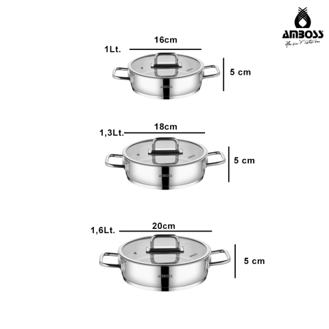 Amboss Nova 20 Parça Çeyiz Seti