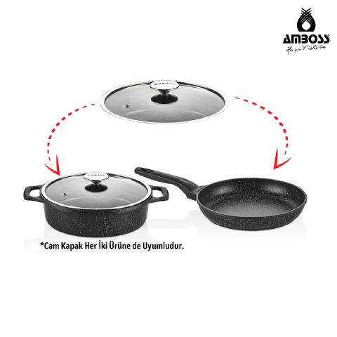 Amboss Master Blend 11 Parça Tencere Tava Seti