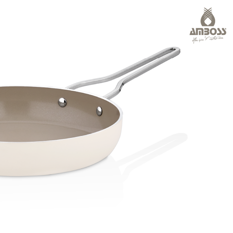 Amboss Sera Nova Doğal Seramik Tava 30 cm 3,0 Litre – Latte