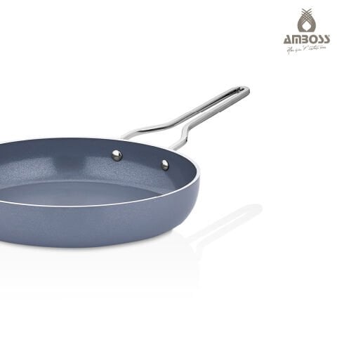 Amboss Sera Nova Doğal Seramik Tava 24 cm 1,9 Litre – Latte 30 - Gri